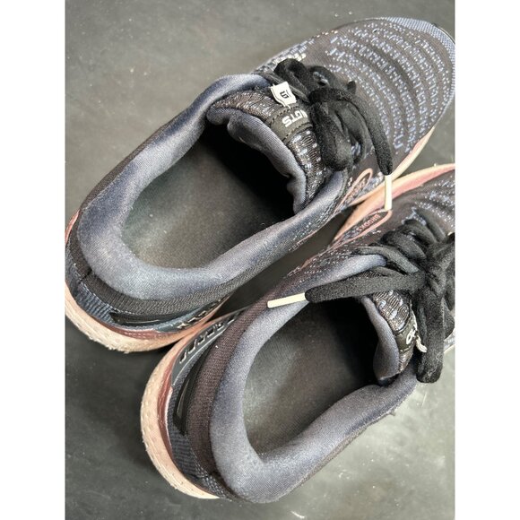 Brooks Glycerin 19 Womens Running Shoes Size 10 Black Pink Cushioned - Picture 10 of 11